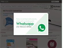 Tablet Screenshot of freeluxtop.com.br